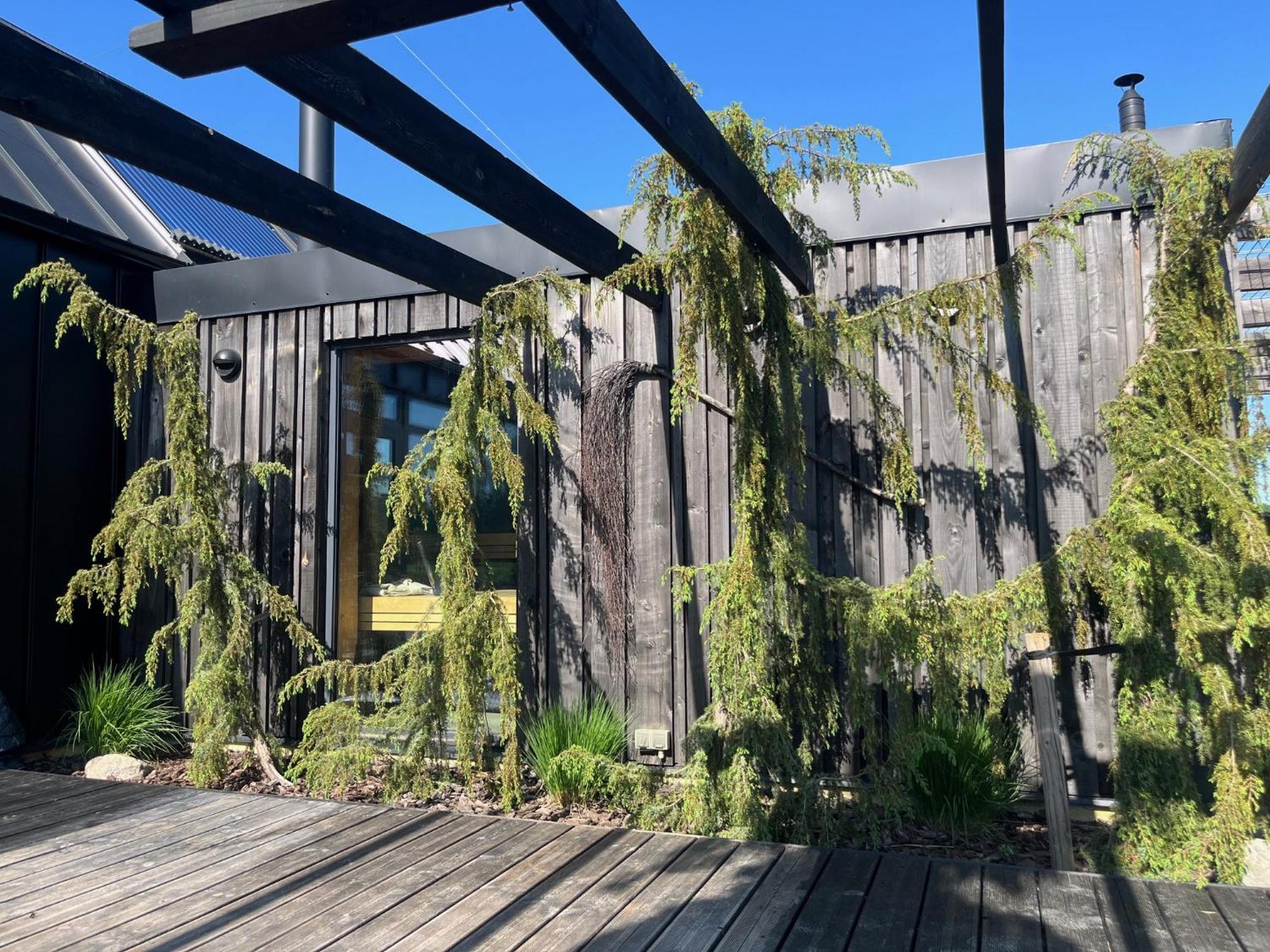 Holiday home Black House- Garden Sauna Tinuzi