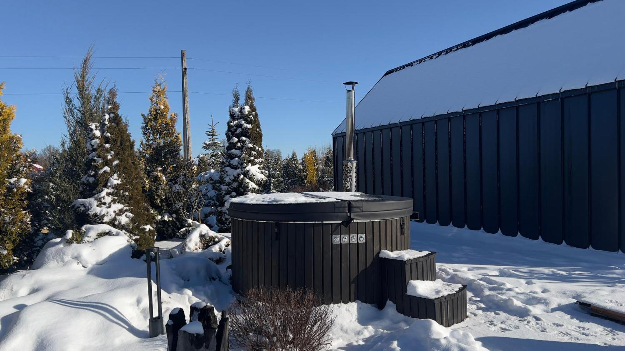 Holiday home Black House- Garden Sauna